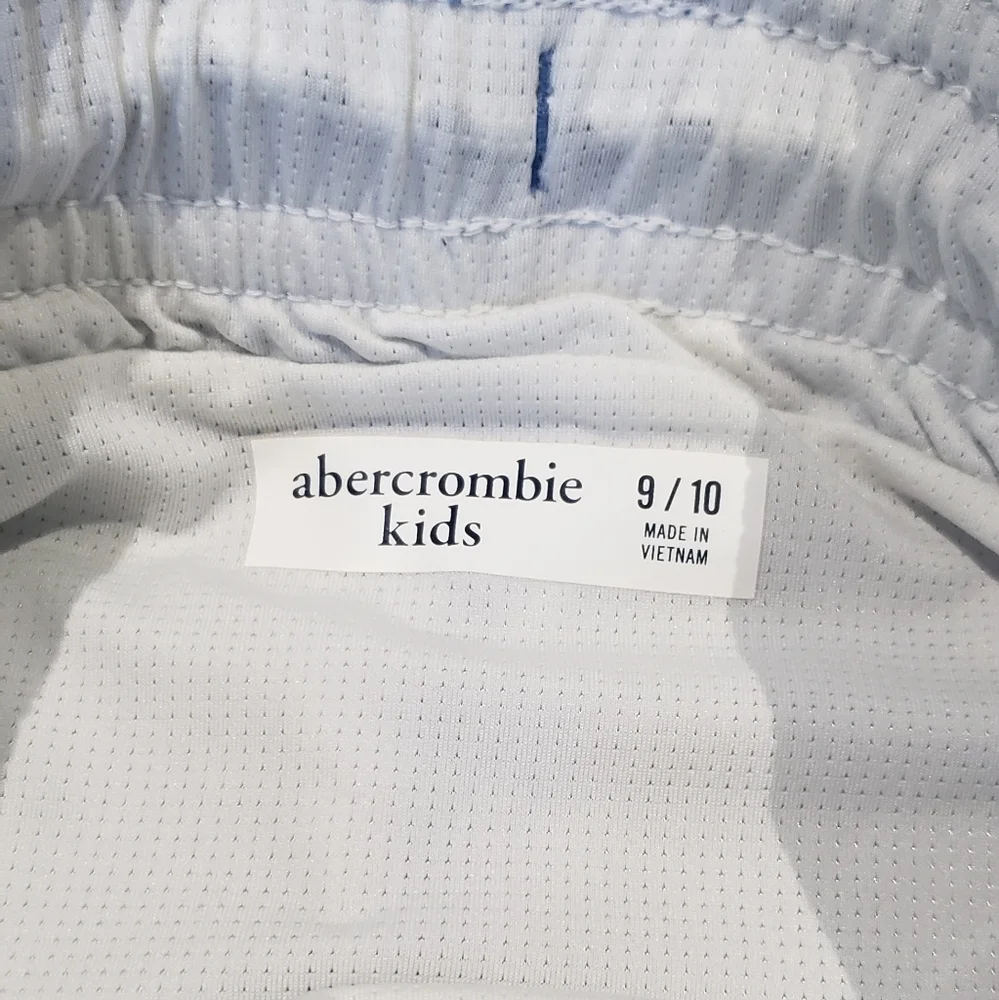 Abercrombie kids Blue Tie-Dye Swim Trunks
